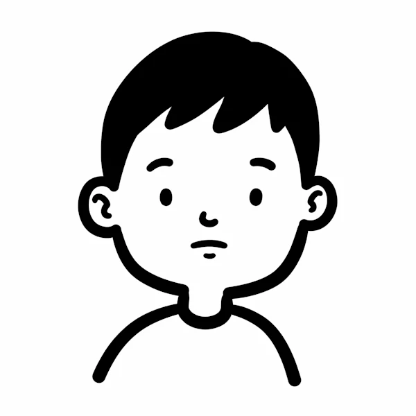 Minimalist Child Portrait