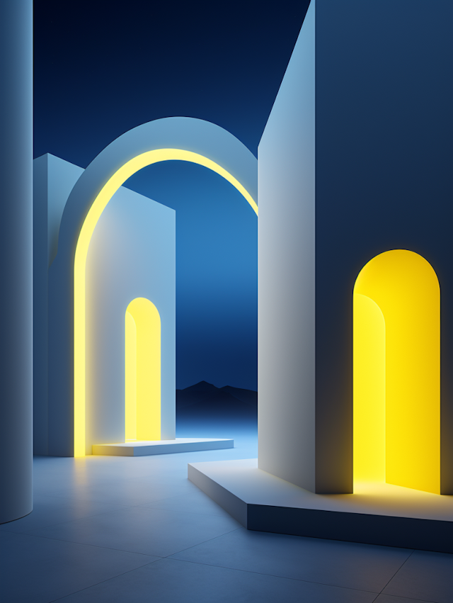 Twilight Archway Serenity