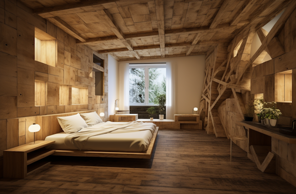 Rustic Serenity Bedroom Oasis