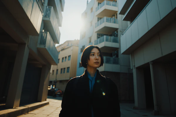 Urban Portrait Scene