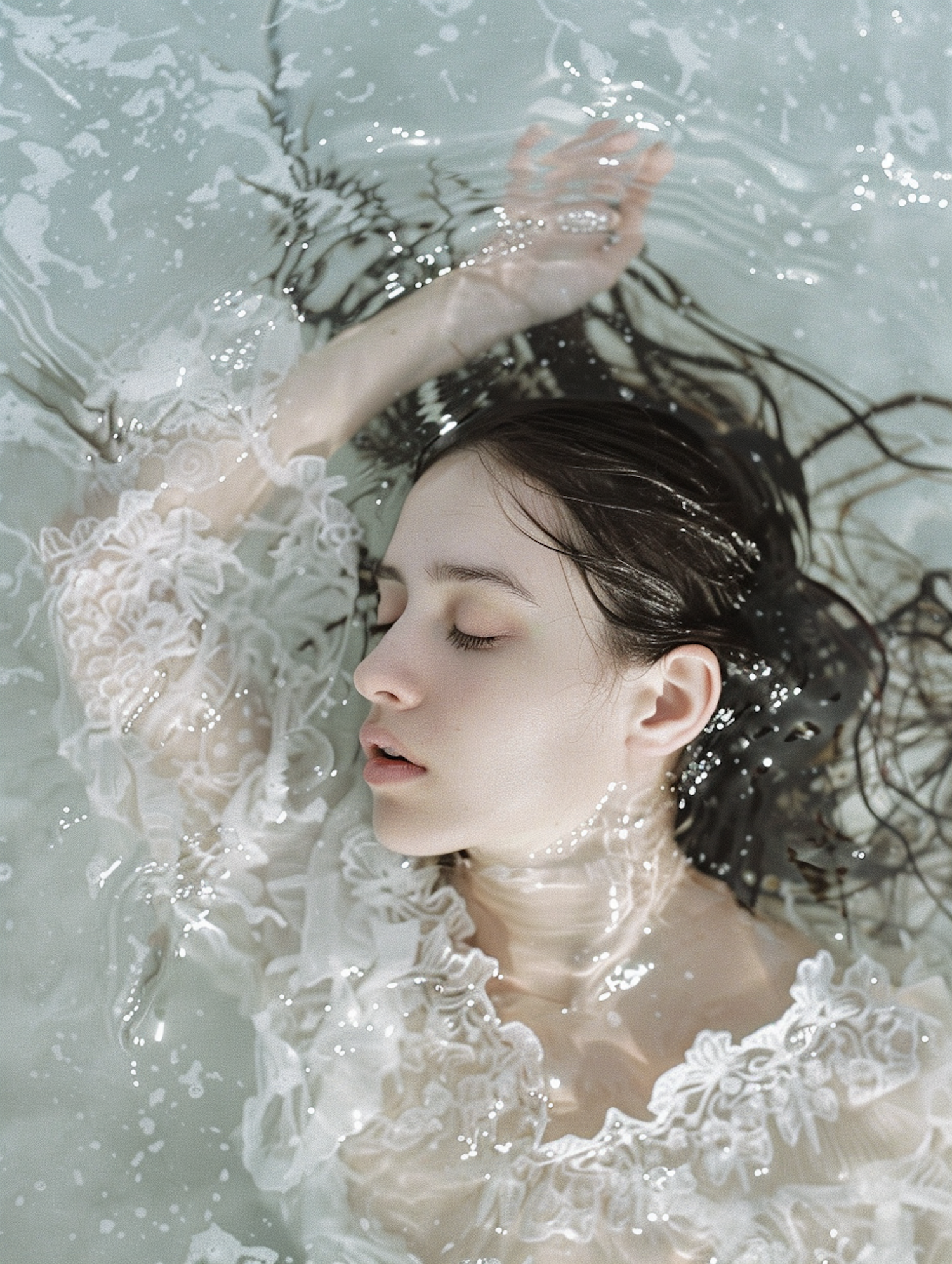 Tranquil Underwater Portrait