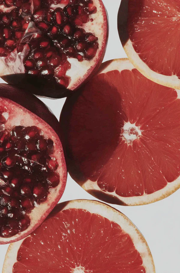 Pomegranate and Grapefruit