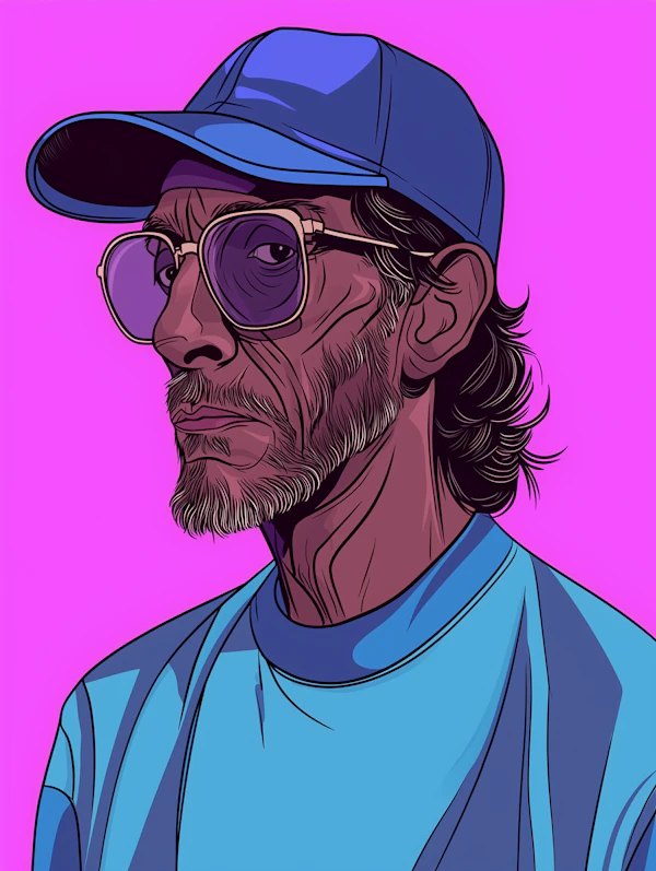 Stylized Portrait of a Man