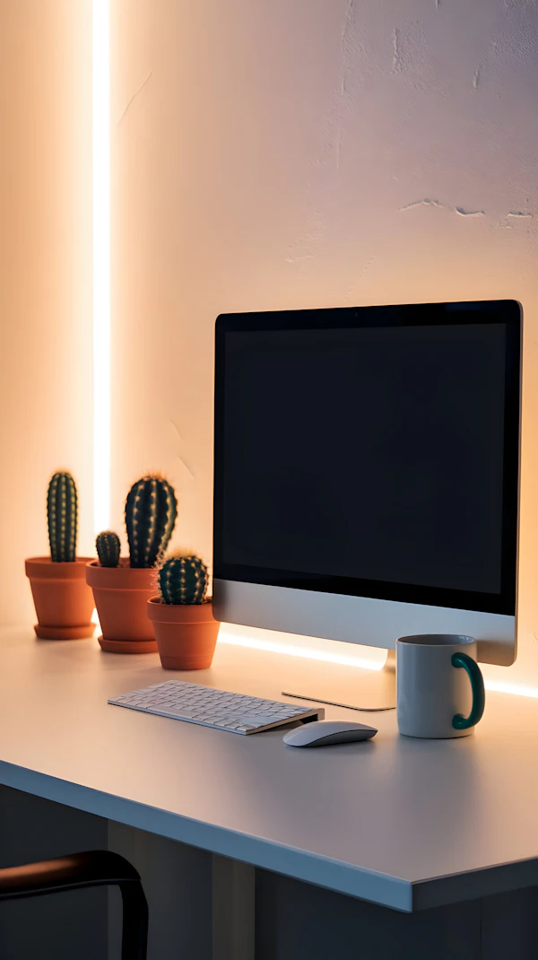 Minimalist Workspace