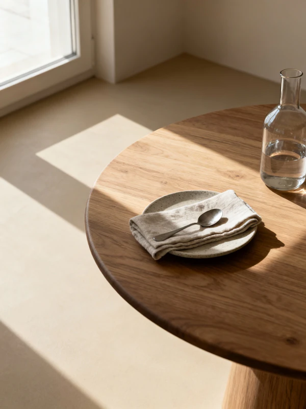 Minimalist Dining Setup