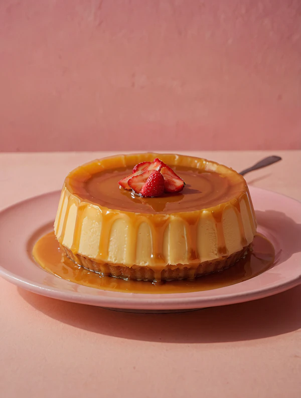 Elegant Flan Dessert