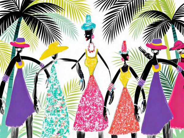 Tropical Celebration Art