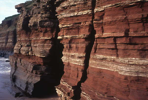Stratified Cliffs of Time