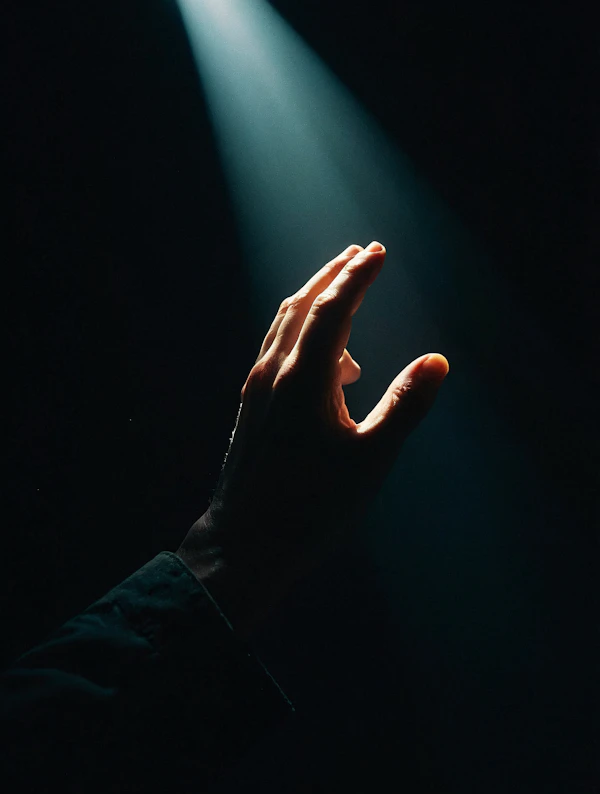 Hand in Spotlight