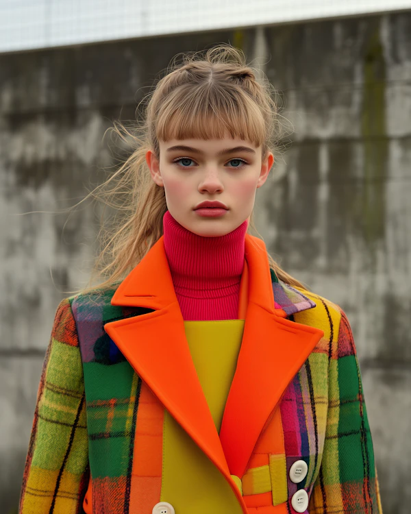 Colorful Fashion Portrait
