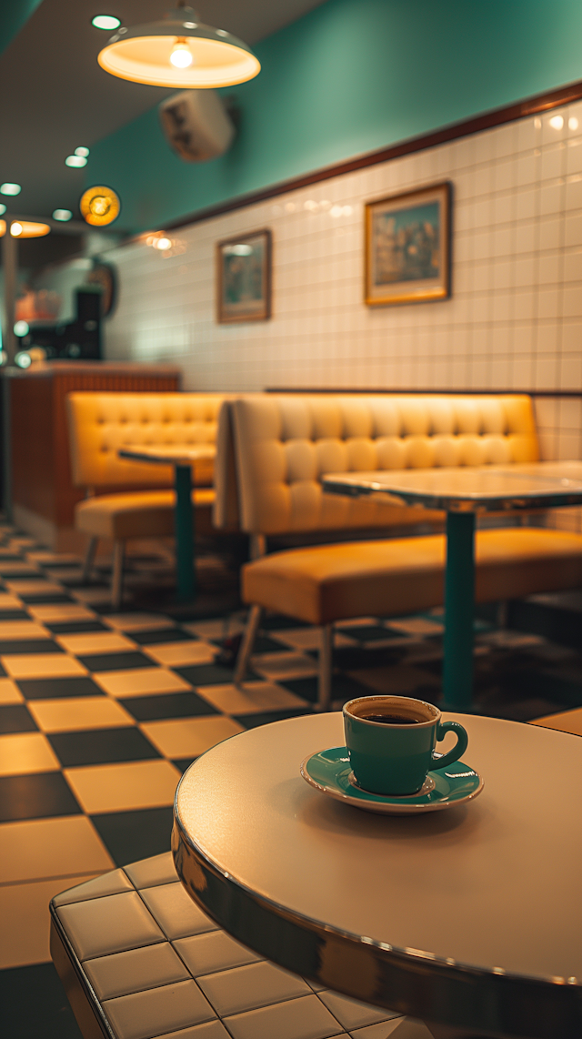 Classic Diner Solitude