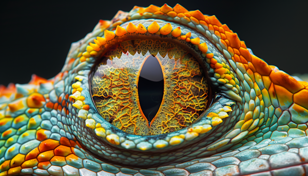 Reptile Eye Macro