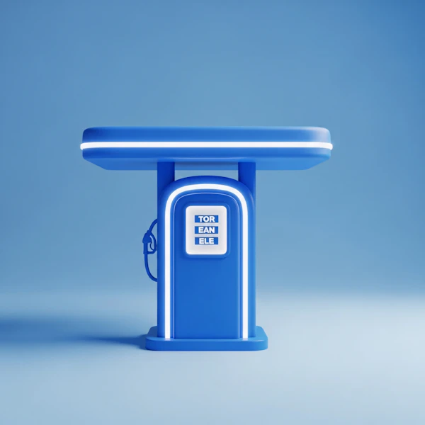 Retro Gas Pump Design