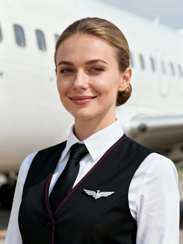 Professional Pilot Portrait