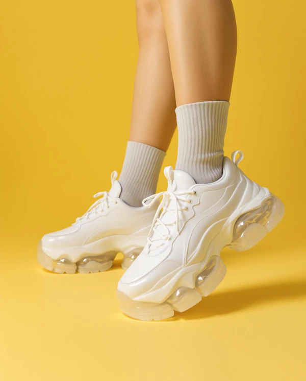 Stylish White Sneakers