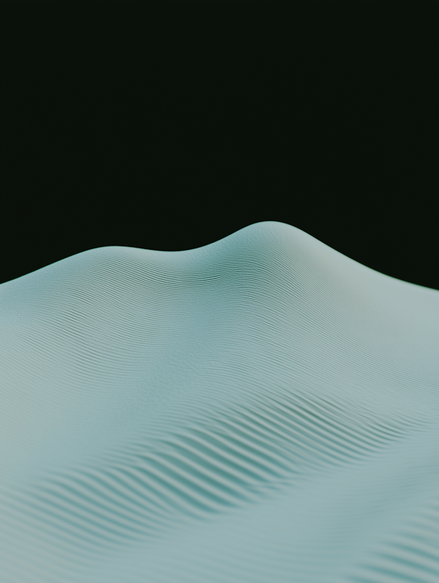 Abstract Teal Dunes