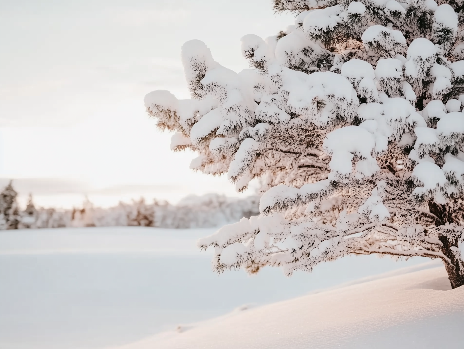 Serene Winter Landscape