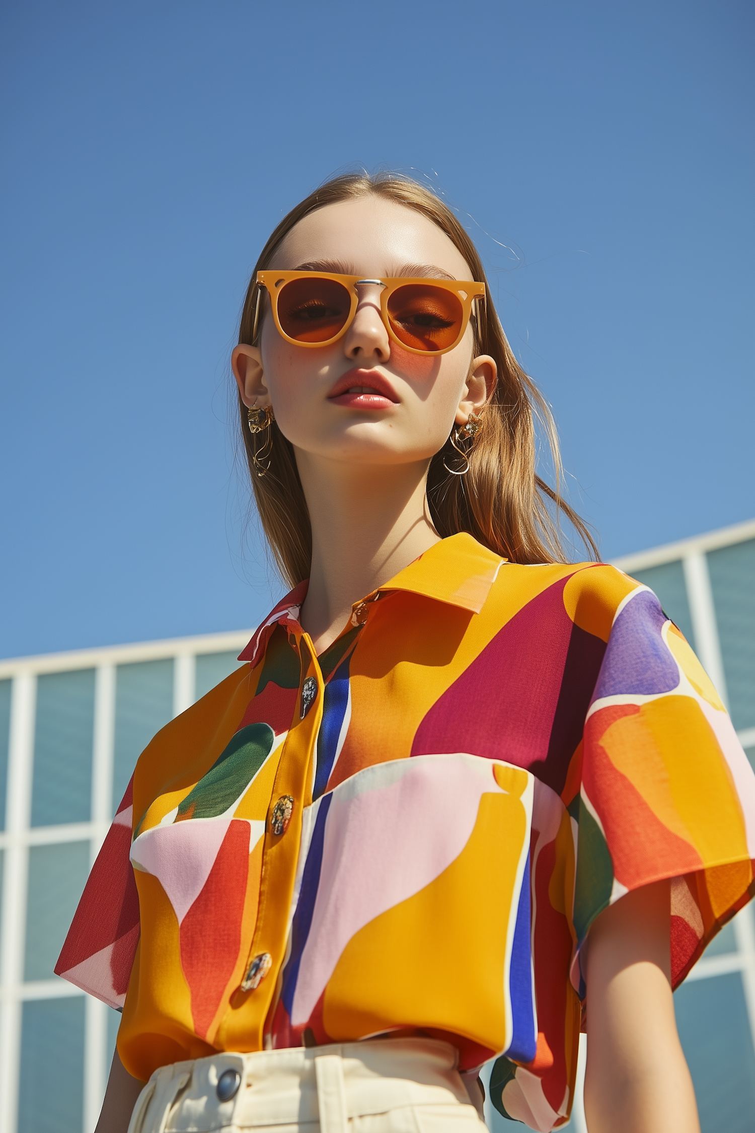 Fashionable Woman Outdoors