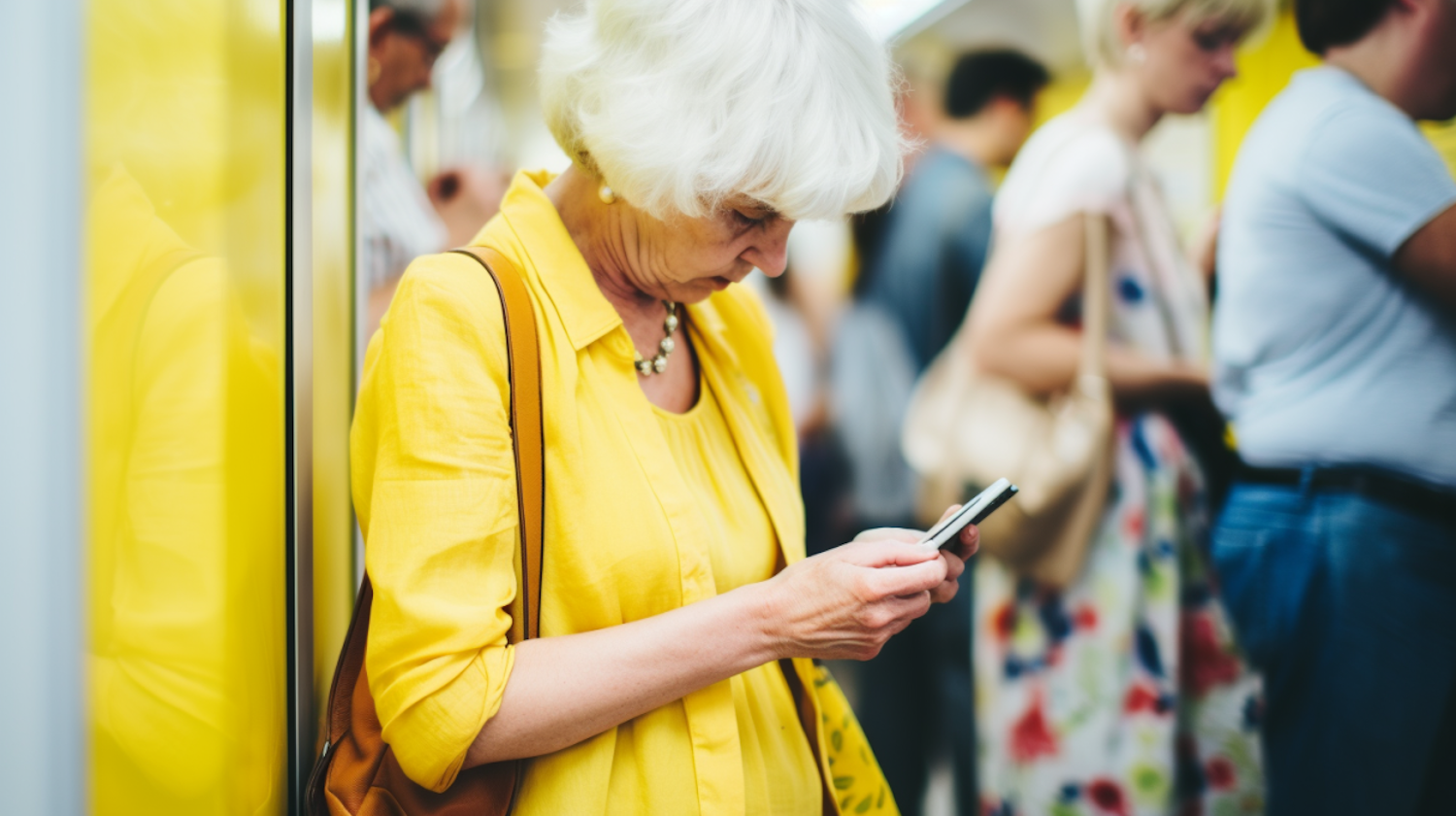 Modern Matriarch in Yellow