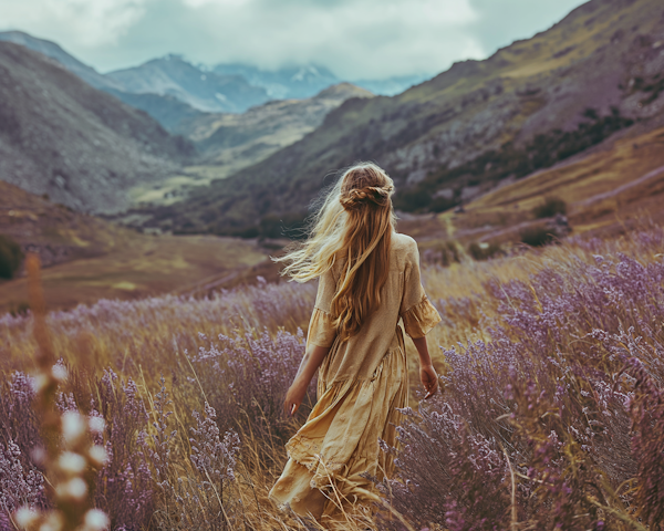 Mystic Mountain Meadow Wanderer