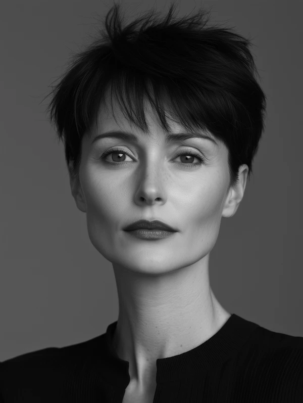 Black and White Portrait