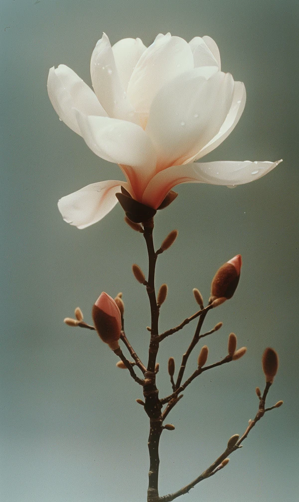 Magnolia Flower in Full Bloom