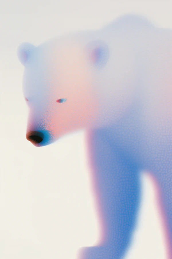 Dreamy Pastel Bear