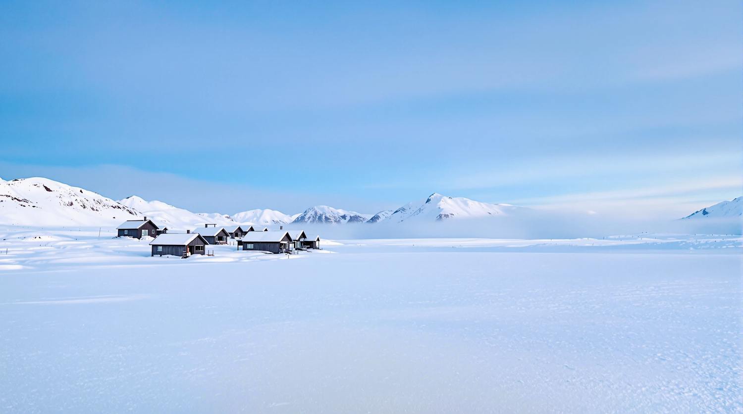 Serene Winter Landscape