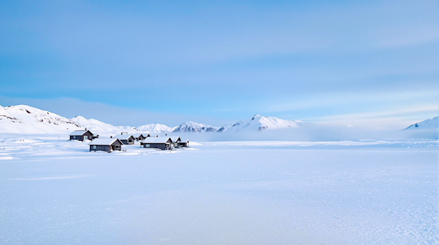 Serene Winter Landscape