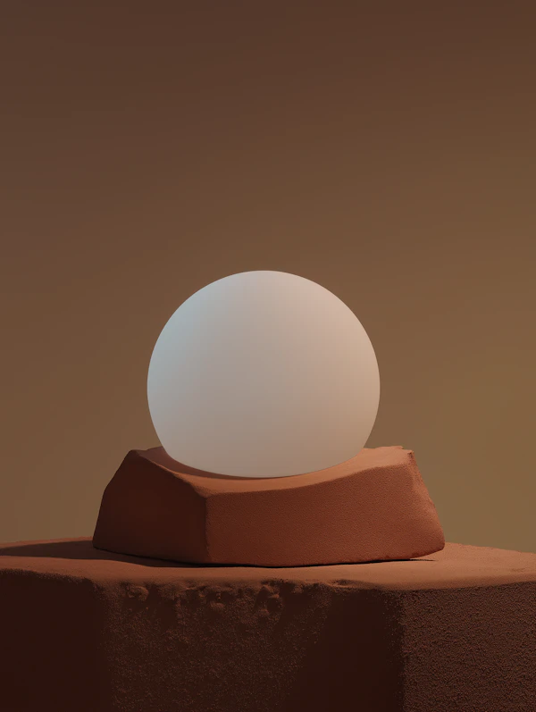 Minimalist Sphere Display