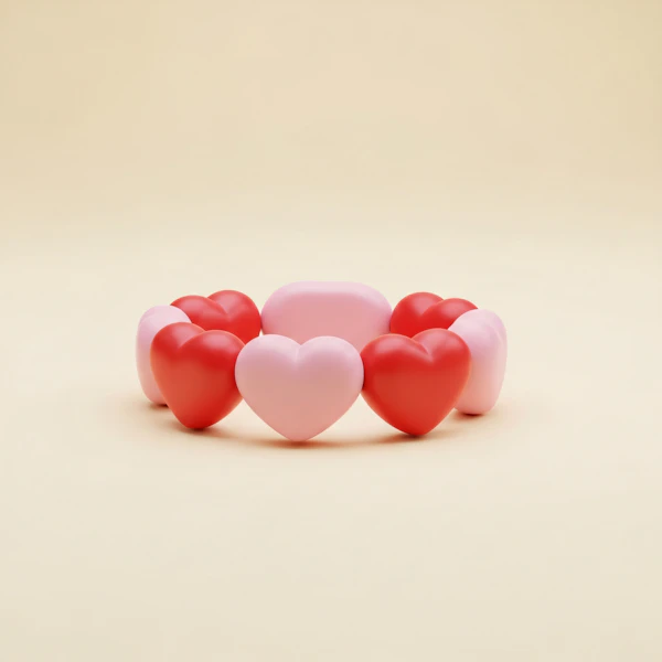Heart Arrangement Art