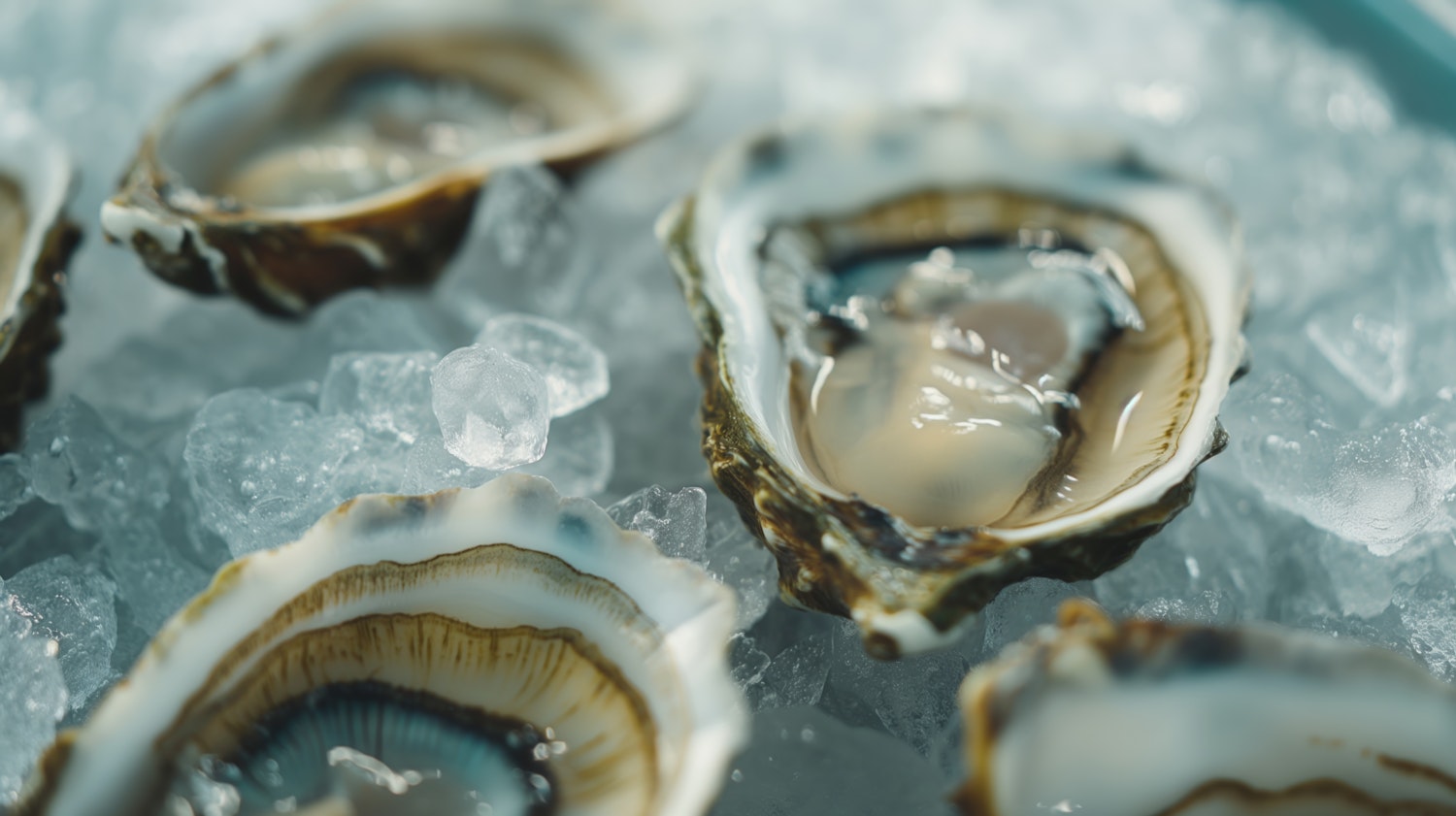 Fresh Oysters on Ice