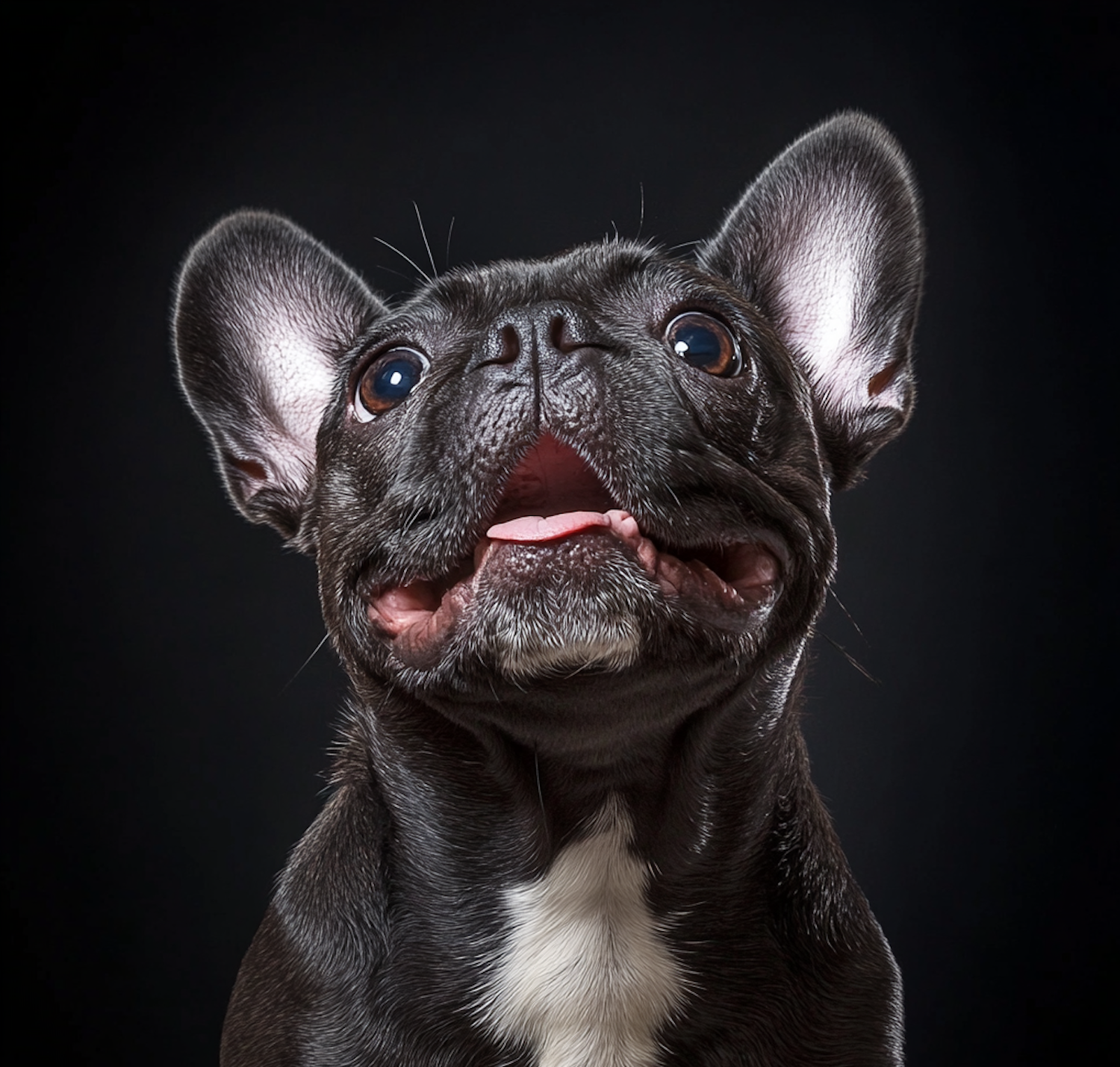 Joyful French Bulldog Portrait