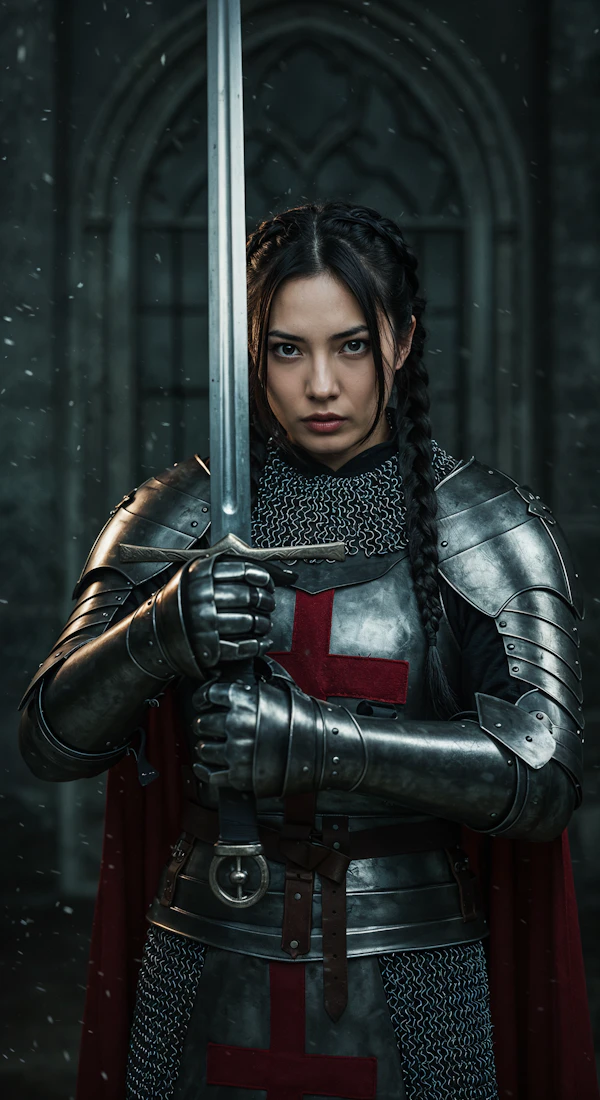 Medieval Knight Woman