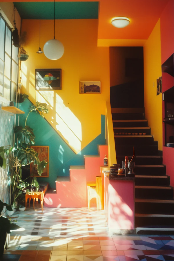 Vibrant Interior Space
