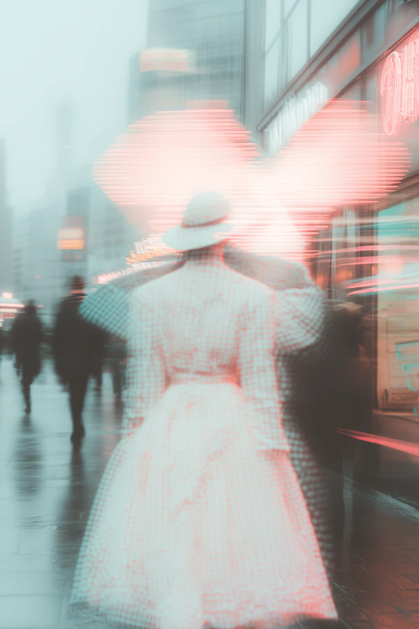 Dreamy Urban Scene