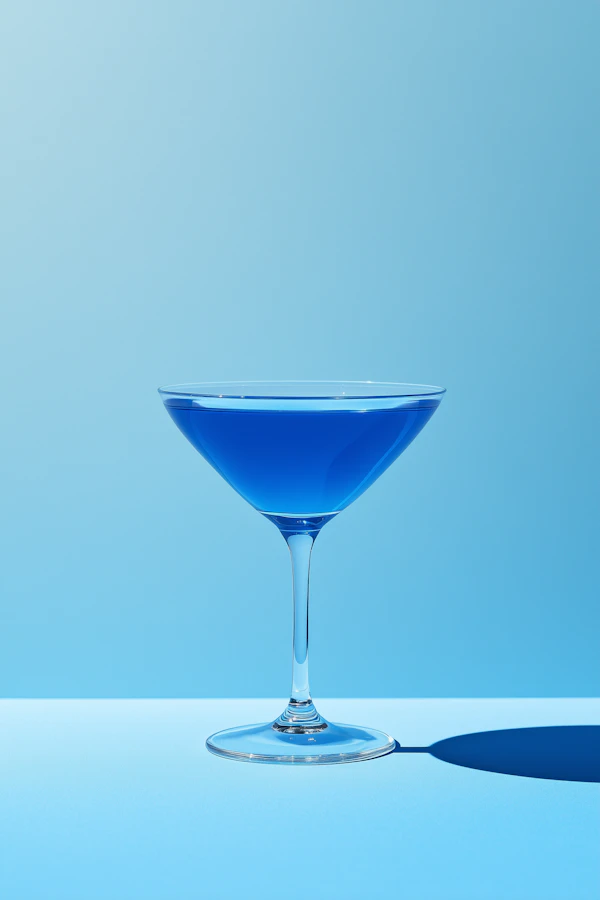 Blue Cocktail Elegance