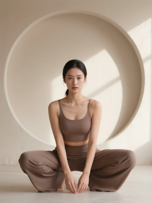 Minimalist Woman Portrait