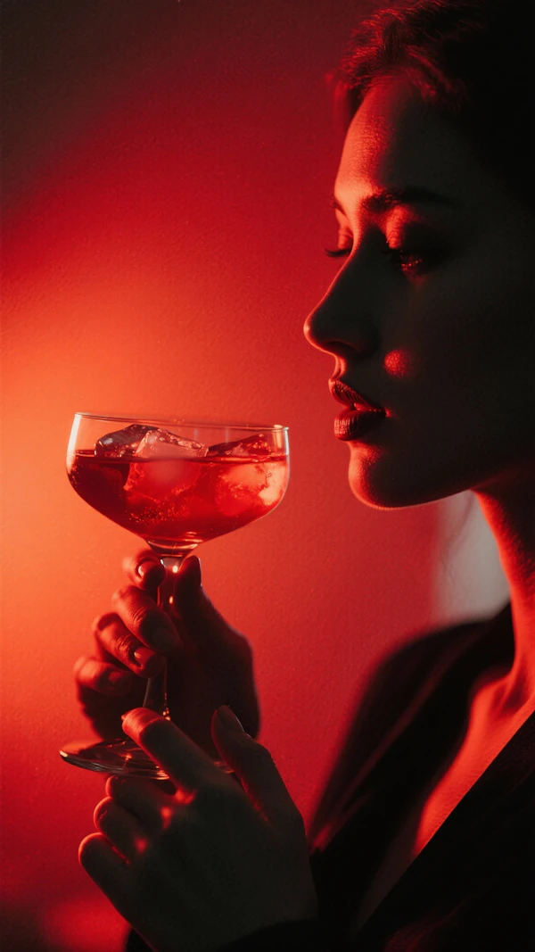 Elegant Cocktail Moment