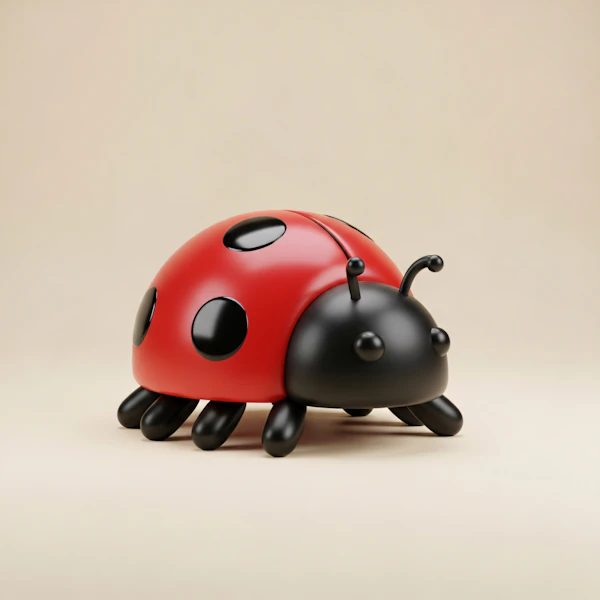 Stylized Ladybug Model
