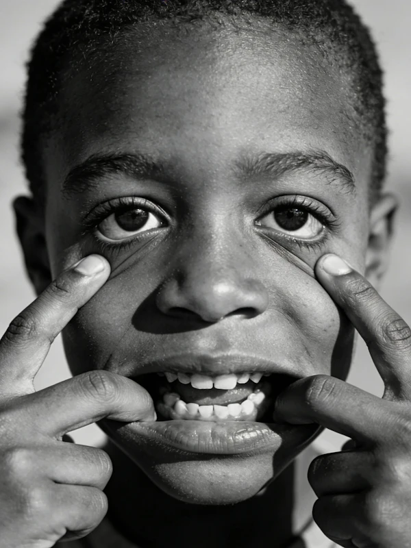 Playful Expression Portrait