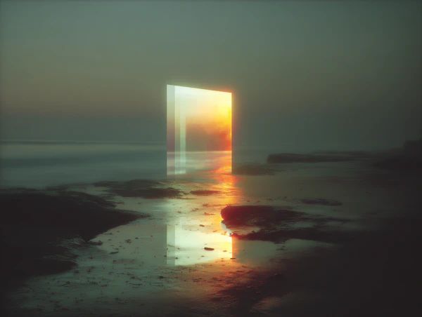 Surreal Beach Portal