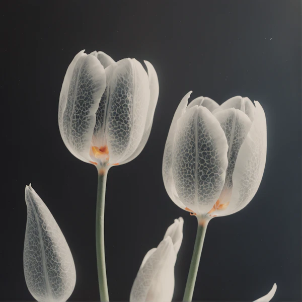 X-Ray Tulip Art