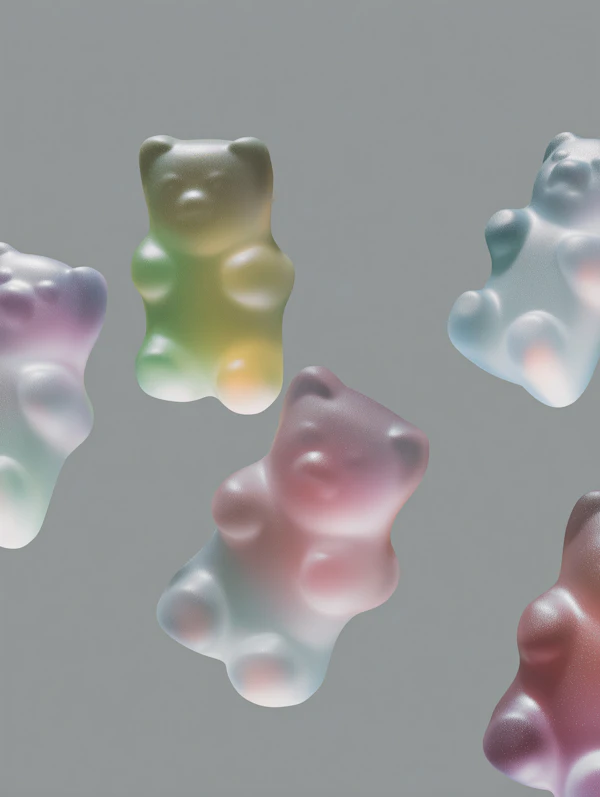 Floating Gummy Bears