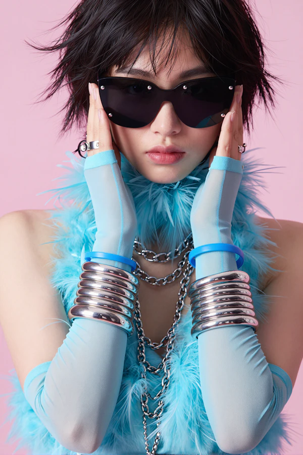 Stylish Blue Ensemble