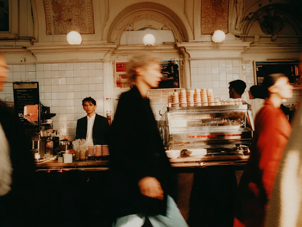 Urban Café Scene