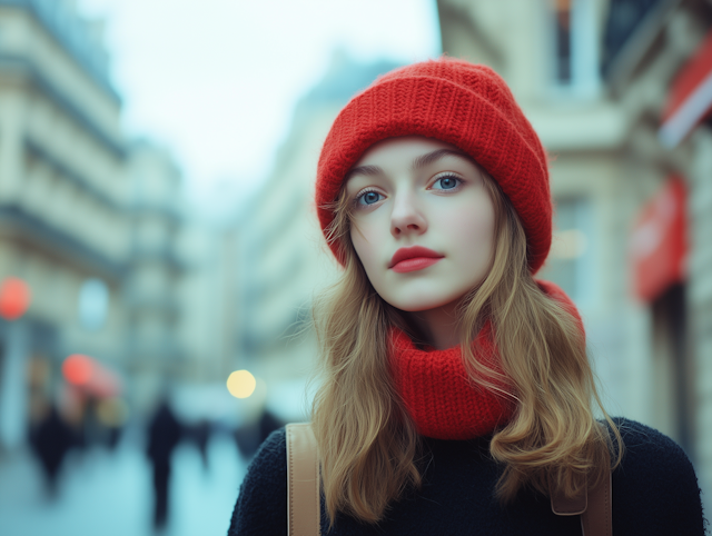 Urban Portrait of a Young Woman