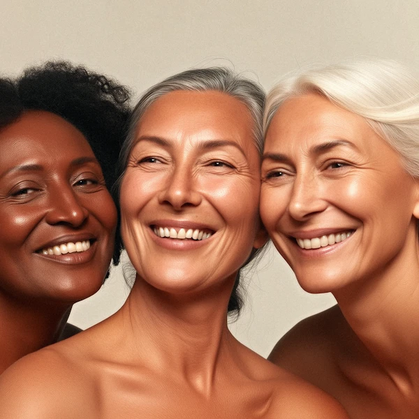 Diverse Women Smiling