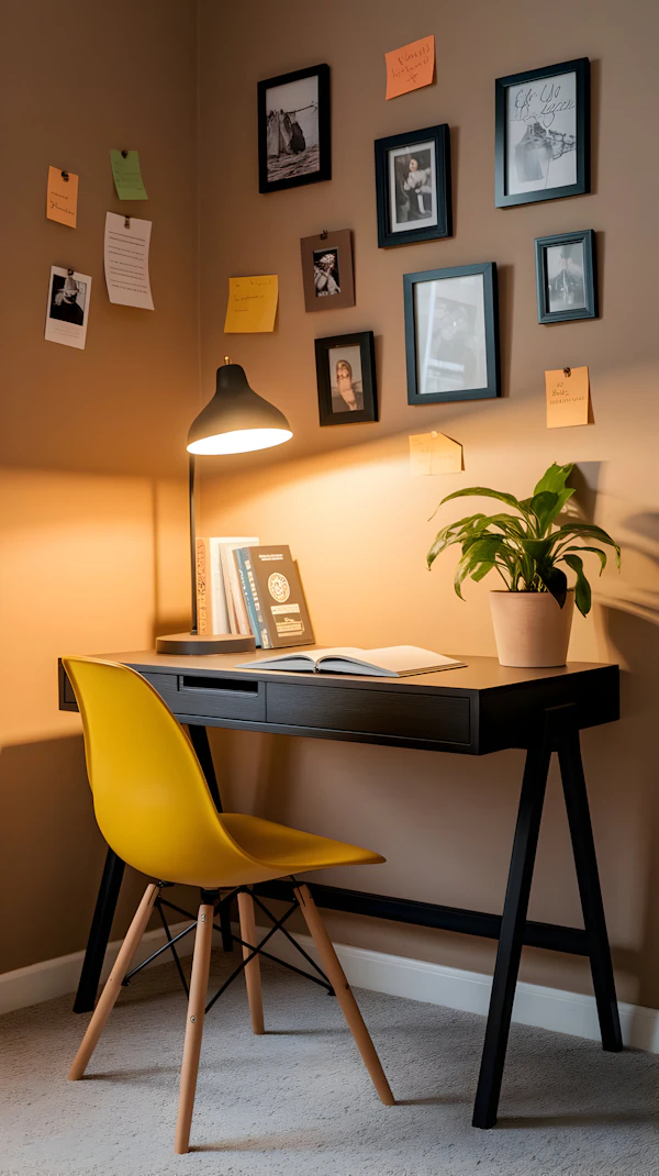 Cozy Workspace Setup