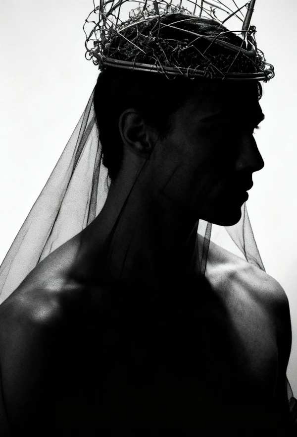 Ethereal Profile Portrait
